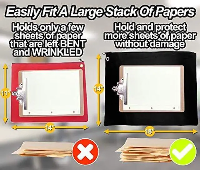 Alt view image 3 of 6 - Interoffice Mailer Transit Sack  Extra Strong Zipper - Extra Large & Durable  Black Canvas Zipper Bank Bag with ID Window (18 x 14, 1 Bag)