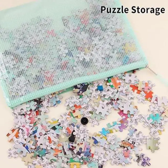 Alt view image 7 of 7 - EOOUT 14pcs Mesh Zipper Pouch, 8 Sizes Waterproof Zipper Bags, 7 Colors Waterproof Plastic Document Pouch, Multipurpose for Travel Storage, Office Appliances, Home Organize