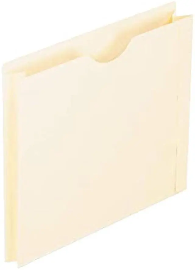 Alt view image 3 of 3 - Pendaflex File Jackets, Reinforced Top, 2-Inch Expansion, Letter Size, Manila, Closed on Three Sides for Secure Filing, 50 Folders/Box