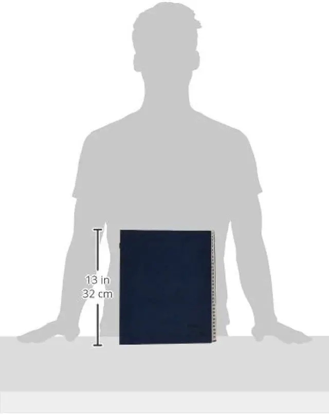 Alt view image 3 of 3 - Pendaflex Expanding Desk File, Acrylic Coated, Daily Tabs, Letter Size, Navy, 1-31 Indexing, 30 Dividers, Durable and Moisture-Resistant, 11-3/4 x 10, Each