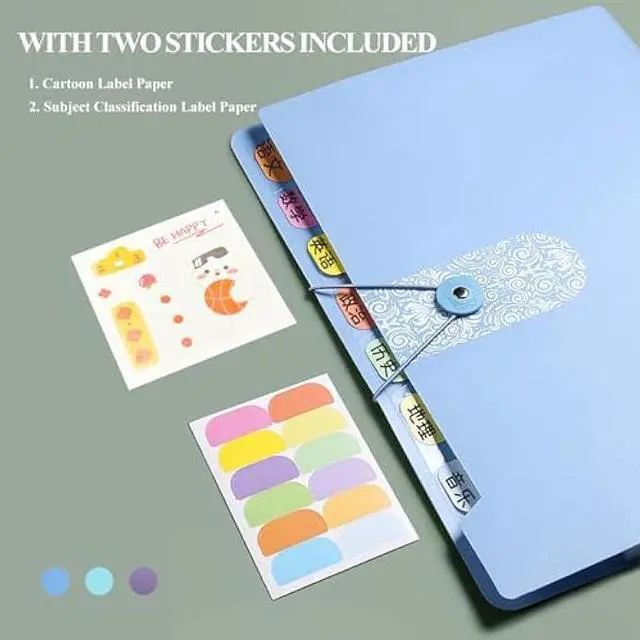 Alt view image 3 of 6 - ULVBABI A4 Expanding File Organiser, 3 Pcs Poly Pockets Document Organiser A4 Folder, 12 Compartment Folder Large Capacity Document Bag Accordion, Expandable Folder for Office, Business Trip, Home