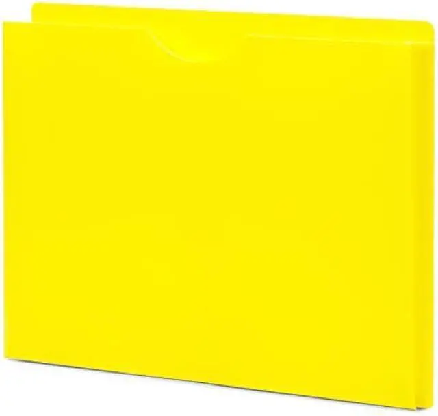 Alt view image 5 of 7 - Blue Summit Supplies Poly File Jackets, Letter Size, Straight Cut Tab, Expandable File Jackets with 1? Expanding Pocket, Colored Plastic, Assorted Colors, 20 Pack