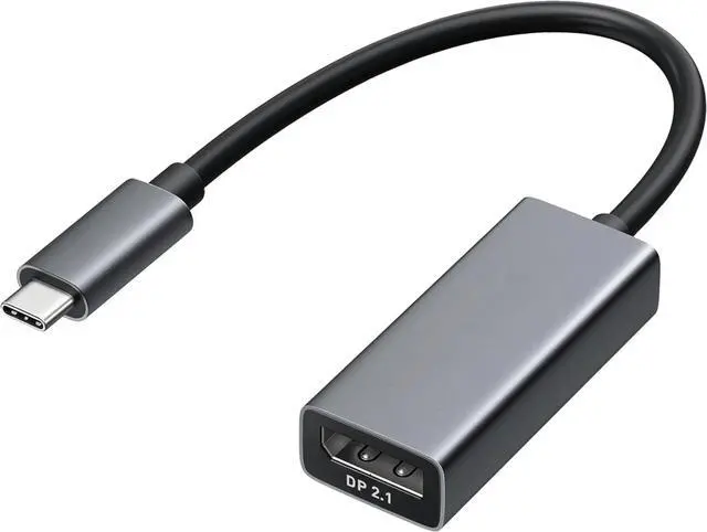 Main image of FOR-80Gbps USB C to DisplayPort 2.1 Adapter - Thunderbolt 5/4, USB4 Compatible with VR Headset, MacBook Pro, iPad Pro, XPS
