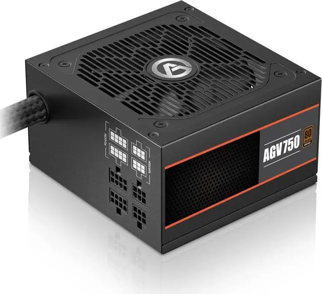 Alt view image 5 of 6 - Series 650W Power Supply, 80 Plus Bronze Certified, Non Modular Power Supply