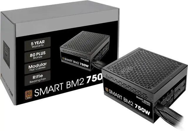 Main image of Smart BM2 unité d'alimentation d'énergie 750 W 20+4 pin ATX ATX Noir