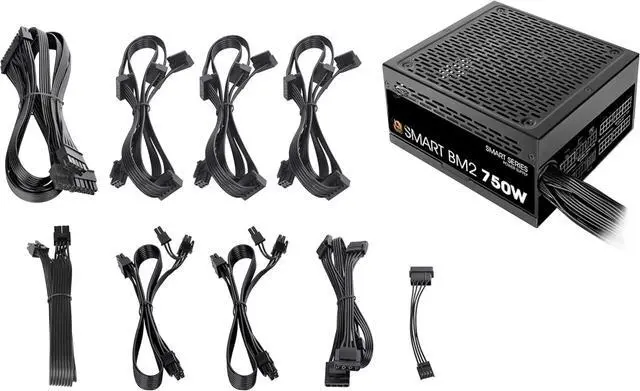 Alt view image 2 of 6 - Smart BM2 unité d'alimentation d'énergie 750 W 20+4 pin ATX ATX Noir