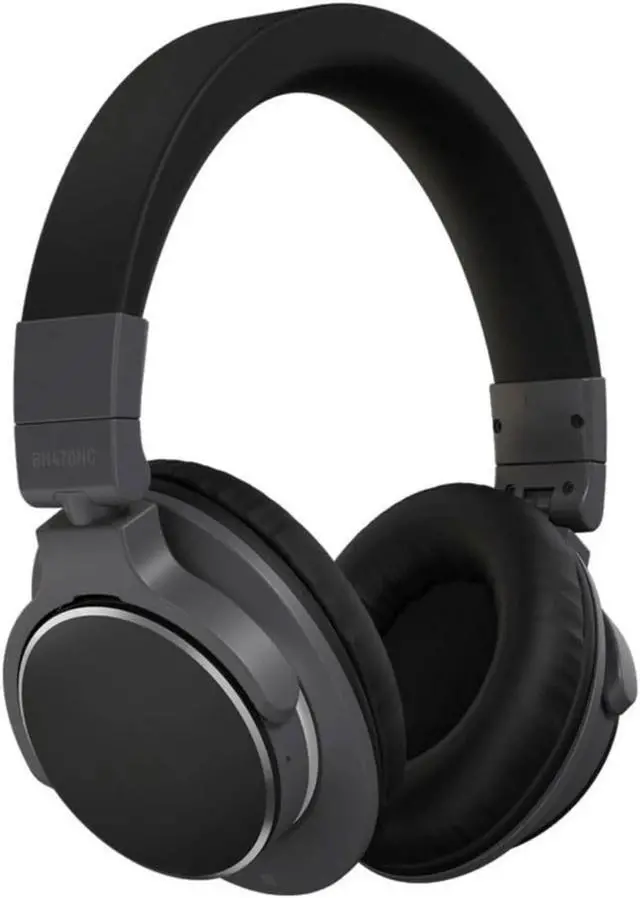 Main image of Premium - eadphones with Bluetooth Connectivity and Active Noise Cancelling,Black