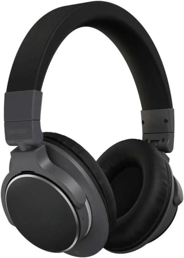 Alt view image 3 of 3 - Premium - eadphones with Bluetooth Connectivity and Active Noise Cancelling,Black