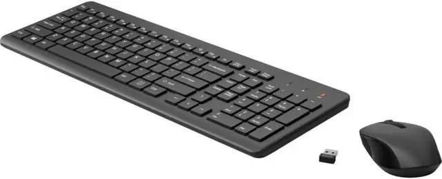 Alt view image 4 of 6 - 150 Wired Mouse and Keyboard Combo - Low-Profile Keyboard with Numeric Keypad - 1600 DPI Optical Sensor(240J7AA, Black)