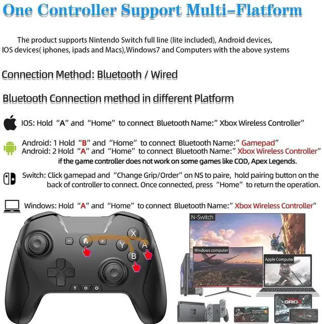 Alt view image 2 of 6 - BluetoothPC/iPhone/iOS/Android//TV/iPad/Table/Apple Arcade MFi Games