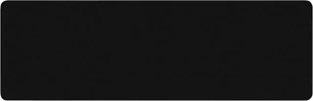 Main image of Hybrid Cloth Gaming Extended Mouse Pad 93cm x 30cm Anti-Fray Stitched Edges Non-Slip Rubber Base Black