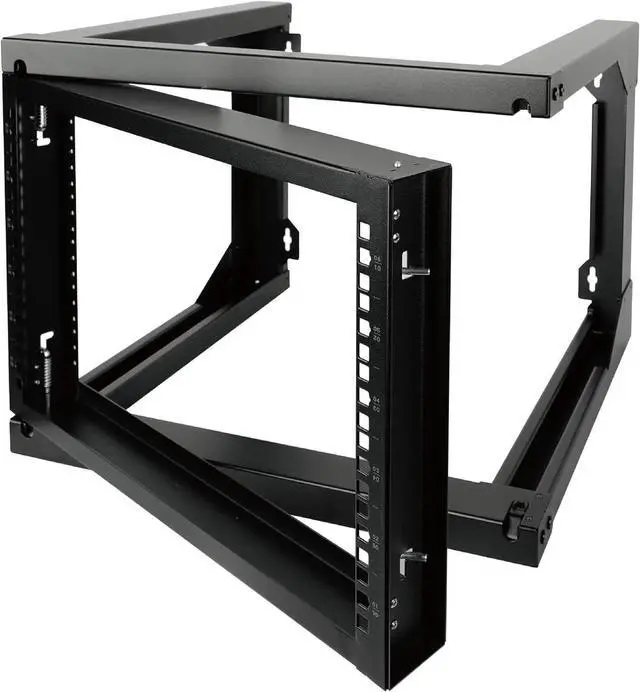 Main image of FOR-FOR6U Wall Mount Server Rack, Open Frame Network Rack for 19" Computer/AV/Data/IT/Media Equipment, 18" Depth, 16" Apart Mounting Holes
