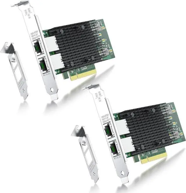 Alt view image 2 of 4 - 10Gb Network Card Intel X520-DA1 Ethernet Card PCI-E NIC(E10G42BTDA), with Intel 82599EN Controller, Single SFP+ Port, 10G PCI Express LAN Adapter