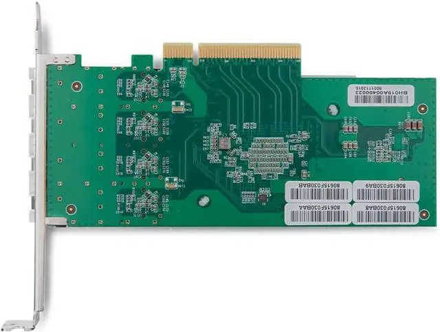 Alt view image 4 of 4 - 10Gb Network Card Intel X520-DA1 Ethernet Card PCI-E NIC(E10G42BTDA), with Intel 82599EN Controller, Single SFP+ Port, 10G PCI Express LAN Adapter
