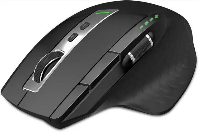 Main image of Bluetooth Wireless Mouse, 4 Adjustable DPI Rechargeable, Multi-Device (3 Bluetooth+USB) Programmable Ergonomic Mouse