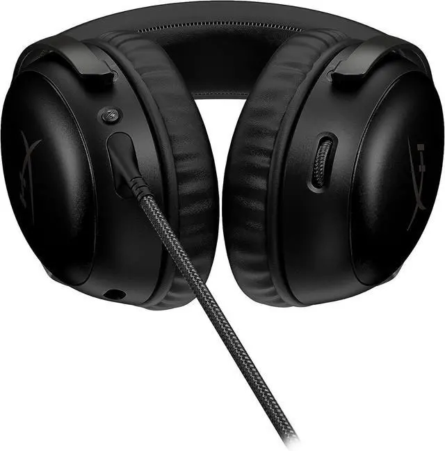 Alt view image 3 of 5 - Cloud III  Wired Gaming Headset, PC, PS5, Xbox Series X|S, Angled 53mm Drivers, DTS Spatial Audio, Memory Foam, Durable Frame, Ultra-Clear 10mm Mic, USB-C, USB-A, 3.5mm  Black