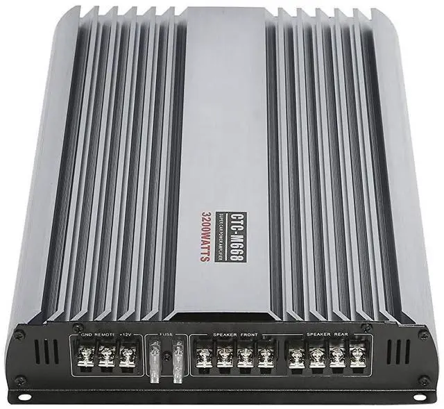 Alt view image 5 of 7 - for 12V 4 Channel Car Amplifier Stereo Power Amp Audio 4CH Bass Sub Woofer