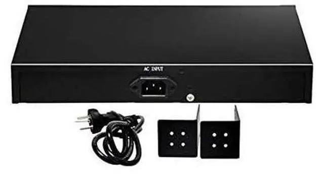 Alt view image 4 of 4 - for 16 Port Plug and Play PoE+ Switch with 2 Gigabit Uplink Ports Up to 30W Per Port Total Budget 250W 803afat Compliant Extend Mode 600ft Rack Mount