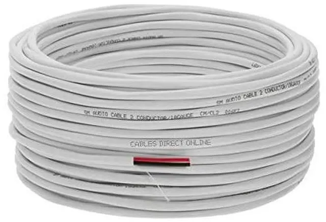 Alt view image 4 of 4 - for 18AWG 2 Conductors 182 CL2 Rated Loud Speaker Cable Wire Pull Box for inWall Installation 18AWG 2 Conductors