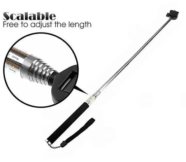 Alt view image 5 of 7 - for3 in 1 Universal Waterproof Action Camera Accessories Bundle Kit Head Strap MountChest HarnessSelfie stick Compatible with Gopro Hero 7 6 5AKASO EK7000APEMANODRVMCrosstour Action Camera