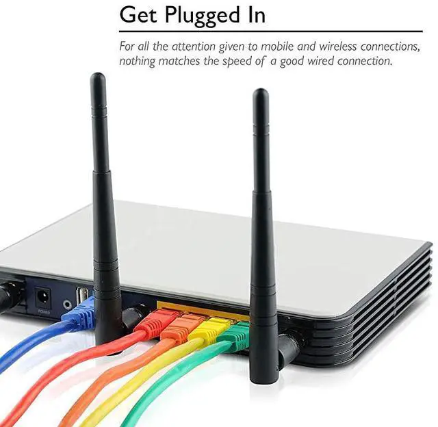 Alt view image 6 of 6 - 20 Pack Cat 6 Ethernet Cable Cat6 Snagless Patch 1 Foot Computer LAN Network Cord Gray