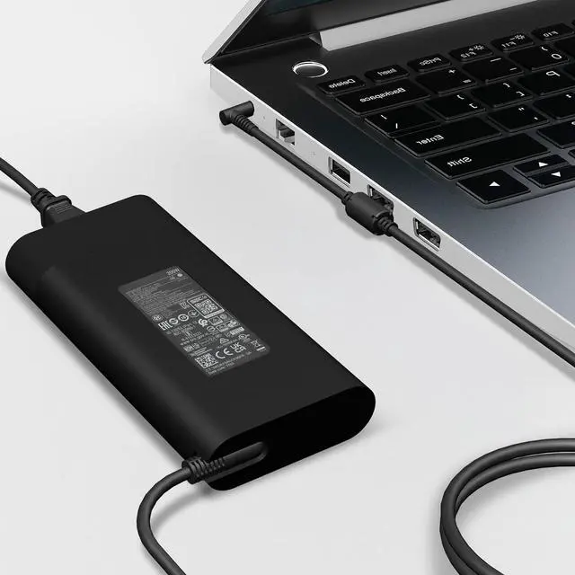 Alt view image 6 of 7 - 200W Genuin AC Charger Fit for HP Omen Pavilion 15 16 17 15t 17t G3 G4 G5 G6 G7 G8 Zbook 15 17 ZBook Fury Create Studio Envy 15 2020 Victus 16 TPN-DA10 Gaming Laptop Power Adapter Supply