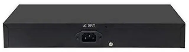 Alt view image 4 of 5 - FOR-24 Port Plug and Play PoE+ Switch with 2 Gigabit Uplink Ports, Up to 30W Per Port, Total Budget 250W, 803.af/at Compliant, Rack Mount