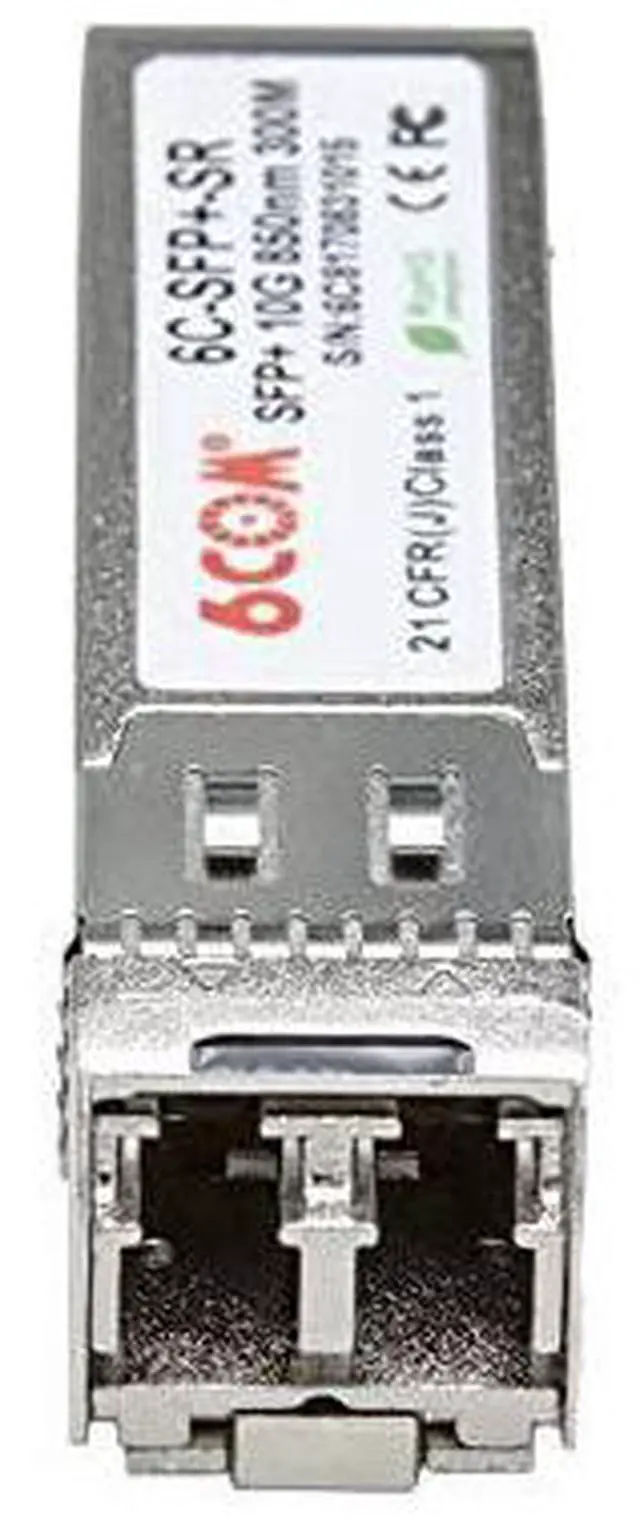 Alt view image 2 of 5 - for4Pack 10GBaseSR SFP+ Transceiver 10G 850nm LC MMF Module up to 300 Meters Compatible with Cisco SFP10GSR Ubiquiti DLink Supermicro Netgear Mikrotik ZTE