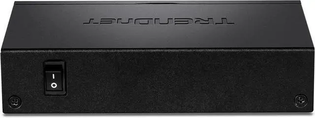 Alt view image 7 of 7 - FOR-5-Port Gigabit PoE+ Switch Camera DIP Switch extends PoE+ 200m (656 ft.) 60W PoE Budget Black TPE-TG51g