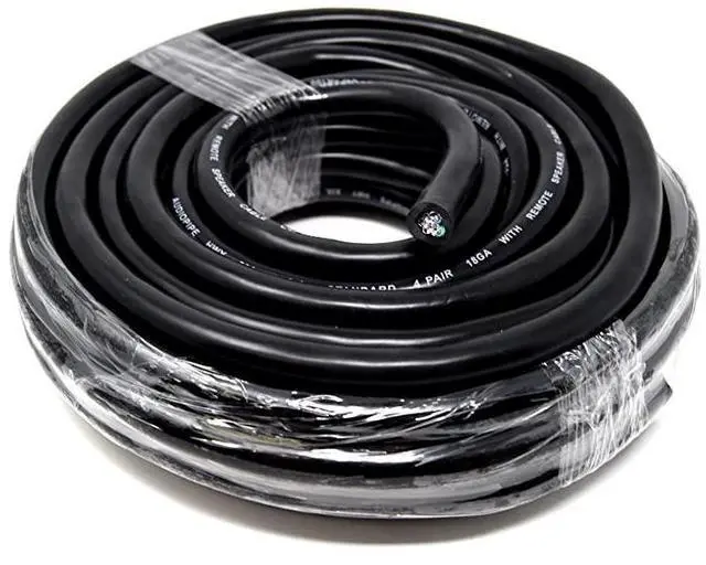 Main image of 40 Feet Speed Wire 9 Conductor 18 Gauge Car Audio Speaker Remote Wire