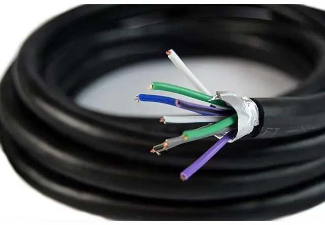 Alt view image 3 of 4 - 40 Feet Speed Wire 9 Conductor 18 Gauge Car Audio Speaker Remote Wire