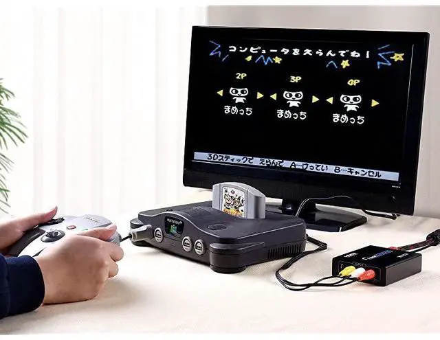 Alt view image 6 of 7 - for3RCA AV CVBS Composite SVideo RL Audio to HDMI Converter Adapter Support 720P1080P with 3RCA SVideo Cable for NES SNES N64 PS2 PS3 HDTV