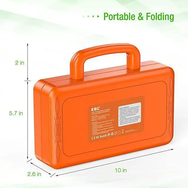 Alt view image 7 of 7 - FOR 40Slot Battery Charger for 2/4/.20/24.38/40 pcs AA AAA Rechargeable Batteries - Advanced Multiple Battery Charger with 4 USB Output for Phones - Handle Design(Batteries not Included)