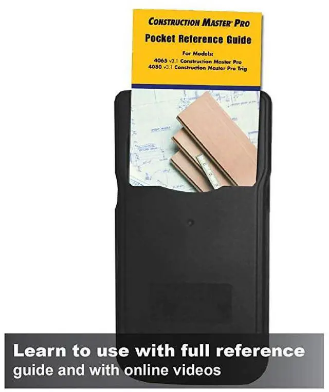 Alt view image 5 of 7 - FOR-4080 Construction Master Pro Trig Advanced Construction Math Feet-Inch-Fraction Calculator with Full Trig Function for Architects, Engineers, Contractors, Estimators and Framers