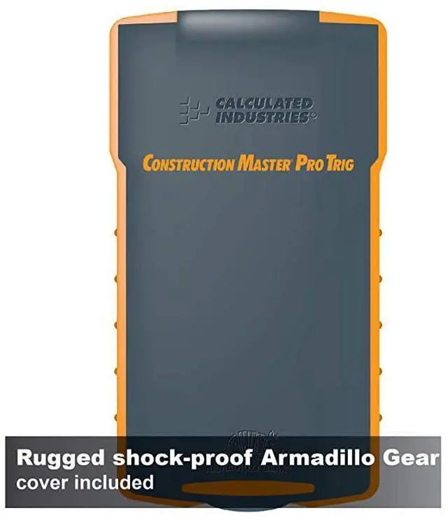 Alt view image 4 of 7 - FOR-4080 Construction Master Pro Trig Advanced Construction Math Feet-Inch-Fraction Calculator with Full Trig Function for Architects, Engineers, Contractors, Estimators and Framers