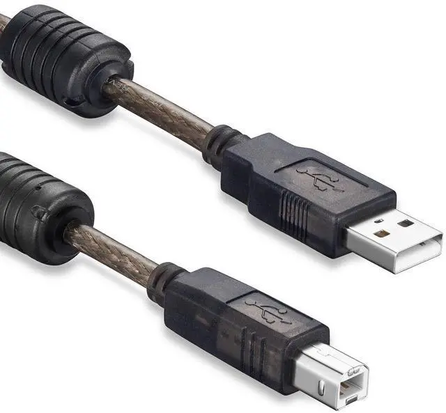 Alt view image 4 of 7 - Active USB 2.0 Printer Cable 100Ft - A-Male to B-Male High Speed Printer/Scanner/Repeater Cable for HP Canon Lexmark Epson Dell Samsung etc (100Ft/30M)