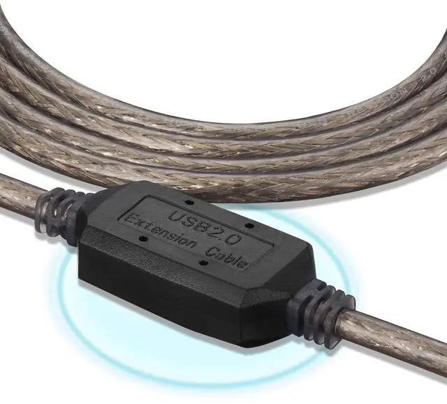 Alt view image 5 of 7 - Active USB 2.0 Printer Cable 100Ft - A-Male to B-Male High Speed Printer/Scanner/Repeater Cable for HP Canon Lexmark Epson Dell Samsung etc (100Ft/30M)