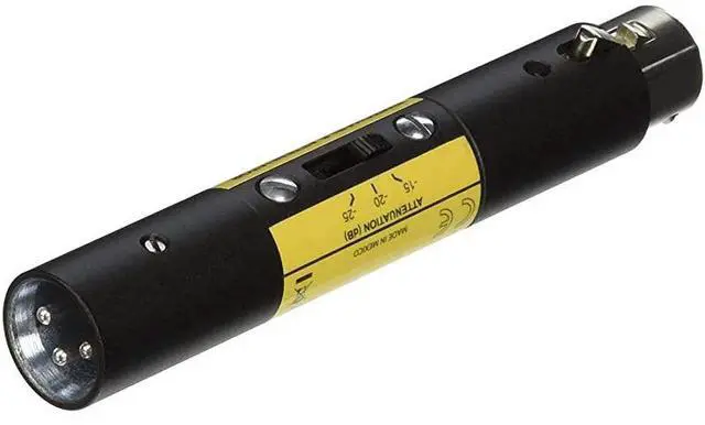 Alt view image 2 of 3 - A15AS Switchable Attenuator 15 20 25 dB Passes Phantom Power