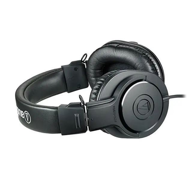 Alt view image 4 of 6 - ATH-M20X Professional Studio Monitor Headphones, Black