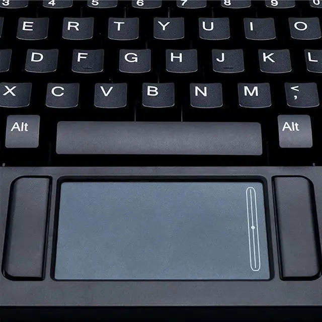 Alt view image 2 of 7 - UB Easytouch Rackmount USB Touchpad Keyboard