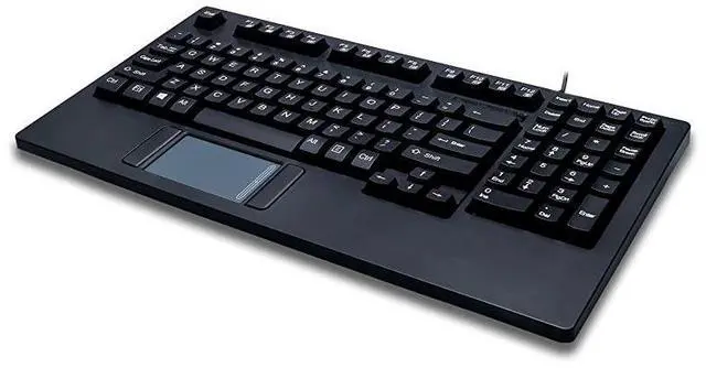 Alt view image 4 of 7 - UB Easytouch Rackmount USB Touchpad Keyboard