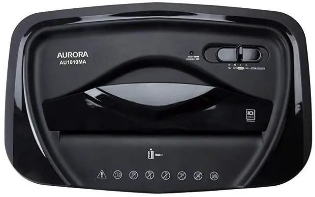 Alt view image 5 of 6 - FOR-AU1010MA HighSecurity 10Sheet MicroCut Paper Credit Card Shredder Large 52Gals Basket with Easy Lifting Handle