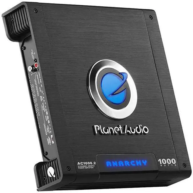 Alt view image 3 of 6 - FORAC10002 2 Channel Car Amplifier 1000 Watts Full Range Class AB 24 Ohm Stable Mosfet Power Supply Bridgeable