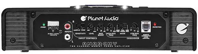 Alt view image 5 of 6 - FORAC10002 2 Channel Car Amplifier 1000 Watts Full Range Class AB 24 Ohm Stable Mosfet Power Supply Bridgeable