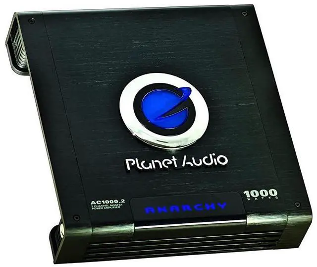 Alt view image 2 of 6 - FORAC10002 2 Channel Car Amplifier 1000 Watts Full Range Class AB 24 Ohm Stable Mosfet Power Supply Bridgeable