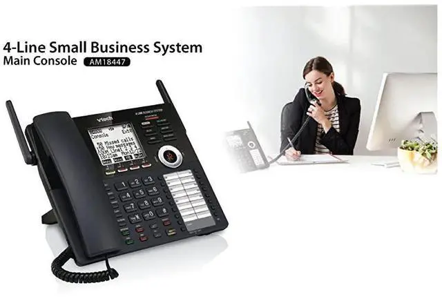 Alt view image 2 of 5 - FOR-AM18047  Accessory Handset for  AM18447 Small Business System