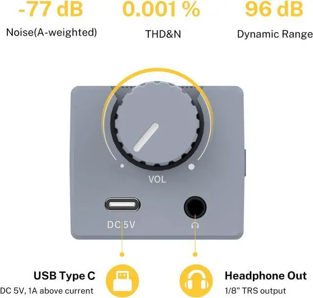Alt view image 3 of 7 - FOR-EM1 Rechargeable Portable Personal in-Ear Monitor Amplifier Analog Headphone Amplifier Stereo Headphone Earphone Amp Volume Control Audio Booster with XLR and TRS Input 3.5mm Output Jack
