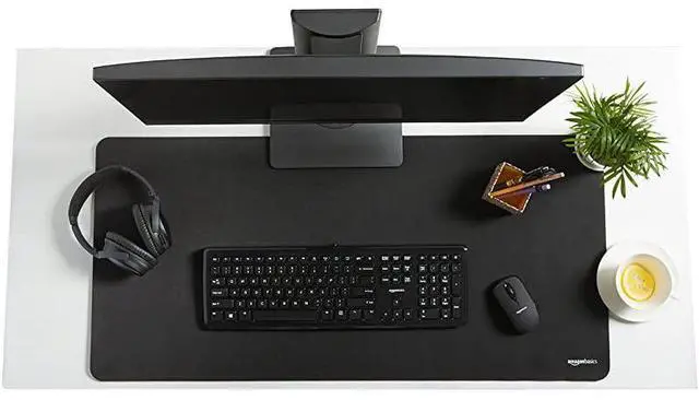Alt view image 2 of 5 - Large Extended Gaming Computer Mouse Pad Black