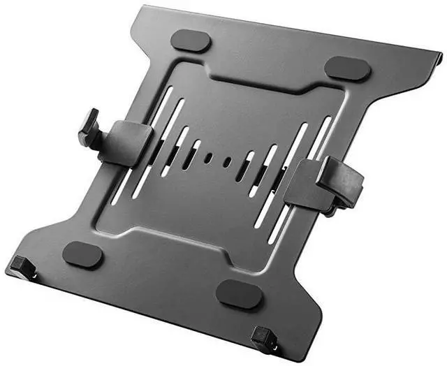 Main image of Laptop Mount Tray for Monitor Arms and Stands Tray Only | Notebook Arm Mount Tray Fits 75 x 75 and 100 x 100 mm VESA Mount Holes | Fully Secures Laptop