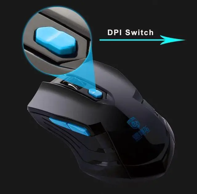 Alt view image 6 of 7 - for  Keyboard Mouse Combos Waterproof Multimedia 2.4GHz Wireless Gaming Keyboard with USB Cordless Ergonomic Mouse DPI Control For Desktop PC Laptop(Black)